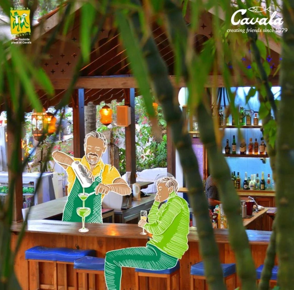 Cavala The Seaside Resort Baga Bagian luar foto